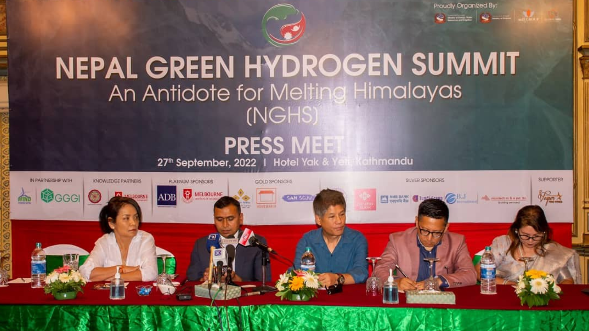 Green Hydrogen Summit on Oct 10-11 in Kathmandu