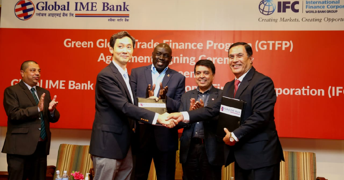 IFC extends first-ever Green GTFP Line to Global IME Bank