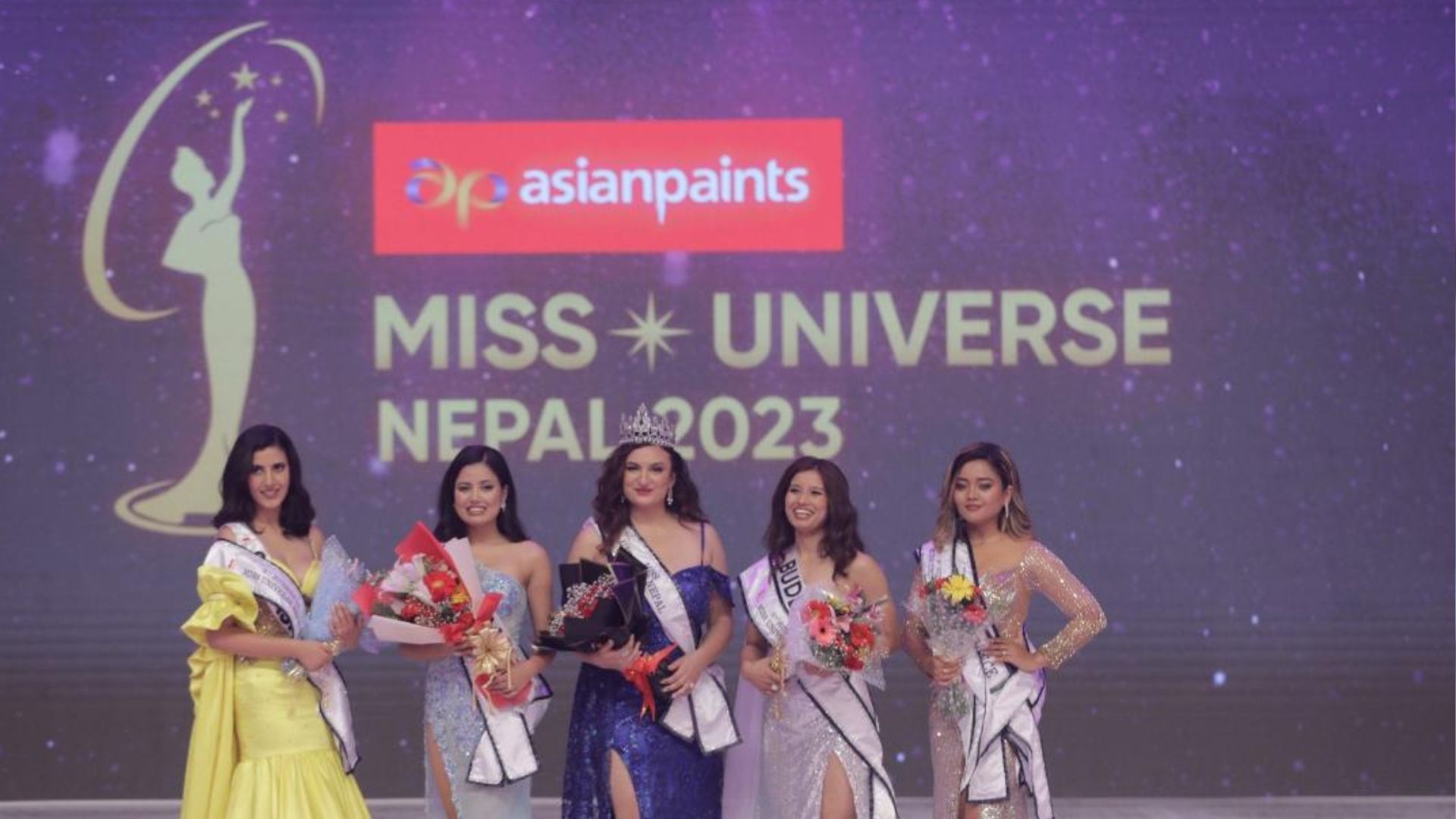 “Jane Dipika Garrett” Crowned the “Asian Paints Miss Universe Nepal 2023”
